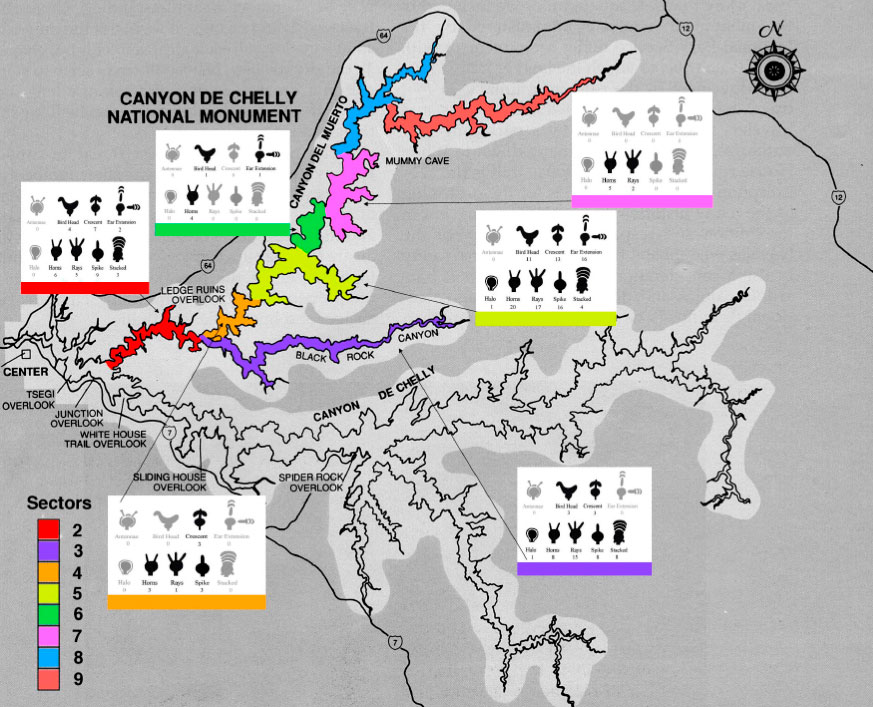 canyon de chelly national monument map